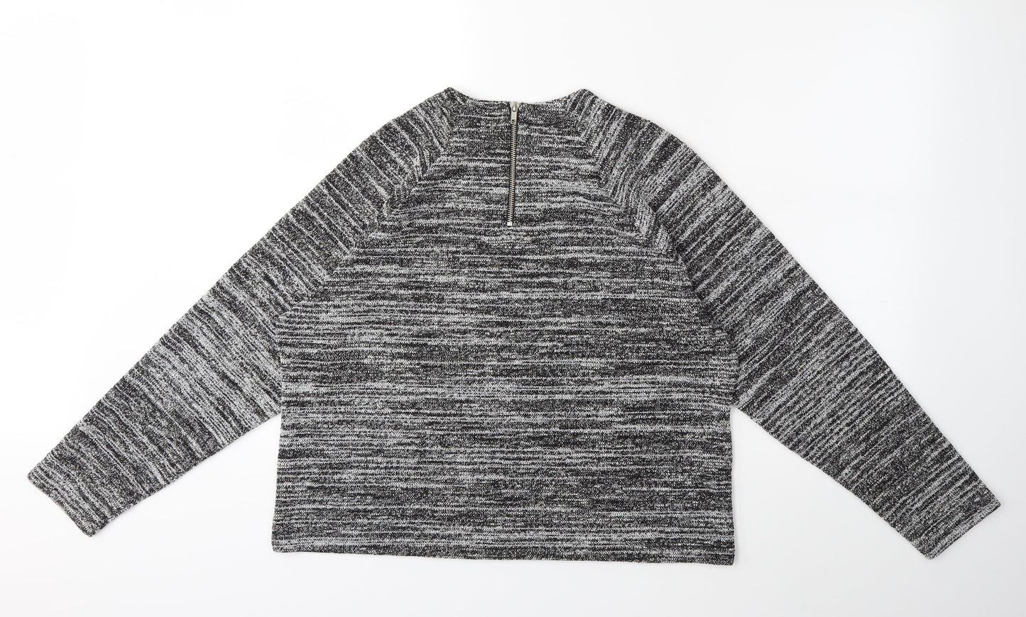 Marks and Spencer Womens Grey   Pullover Jumper Size 18