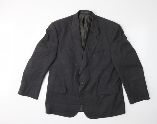 Preworn Mens Grey   Jacket Suit Jacket Size 46