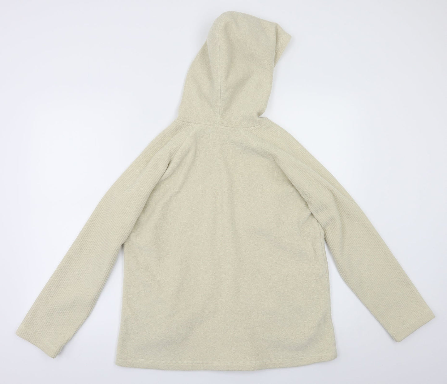 Bonmarche  Womens Beige   Full Zip Jumper Size M