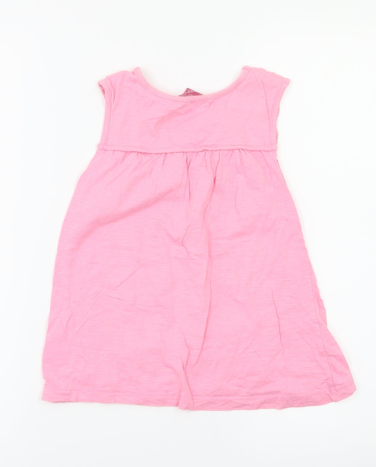 Young Dimension Girls Pink   Basic T-Shirt Size 7-8 Years