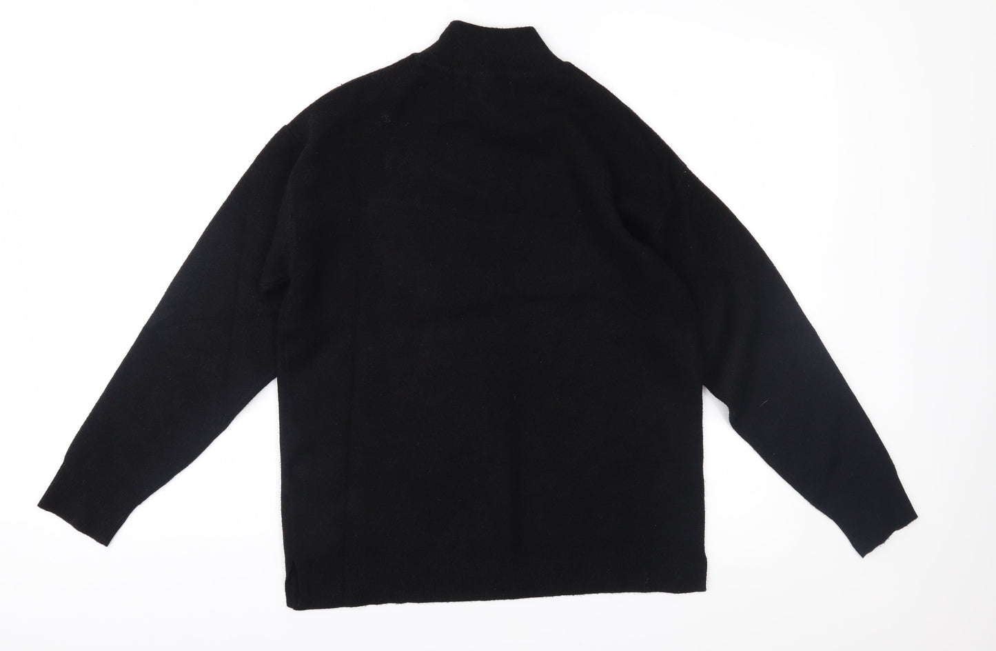 Primark Womens Black  Knit Pullover Jumper Size S