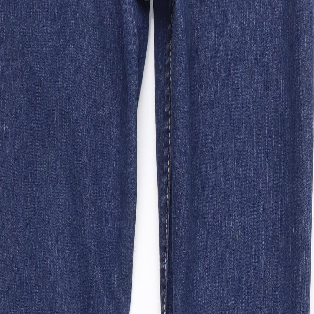 Denim & Co. Womens Blue  Denim Skinny Jeans Size 10 L32 in