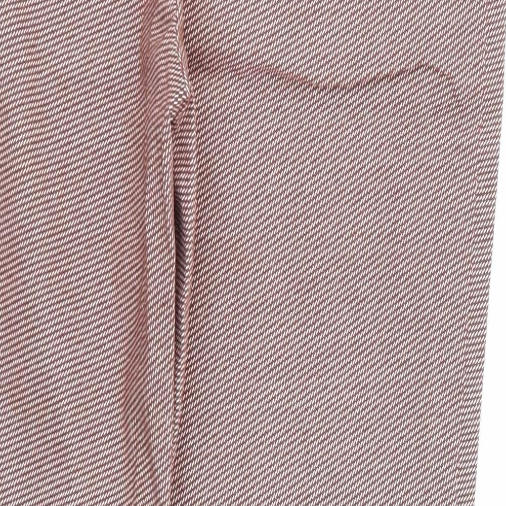 TU Womens Red Check  Sweatpants Trousers Size 12