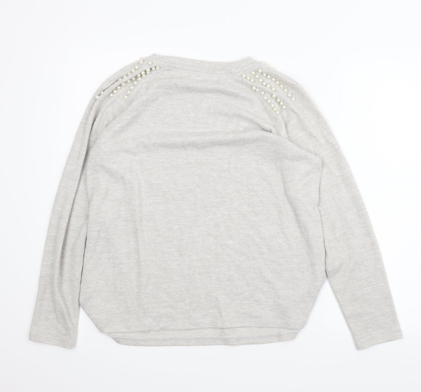 George Womens Grey   Pullover Jumper Size M