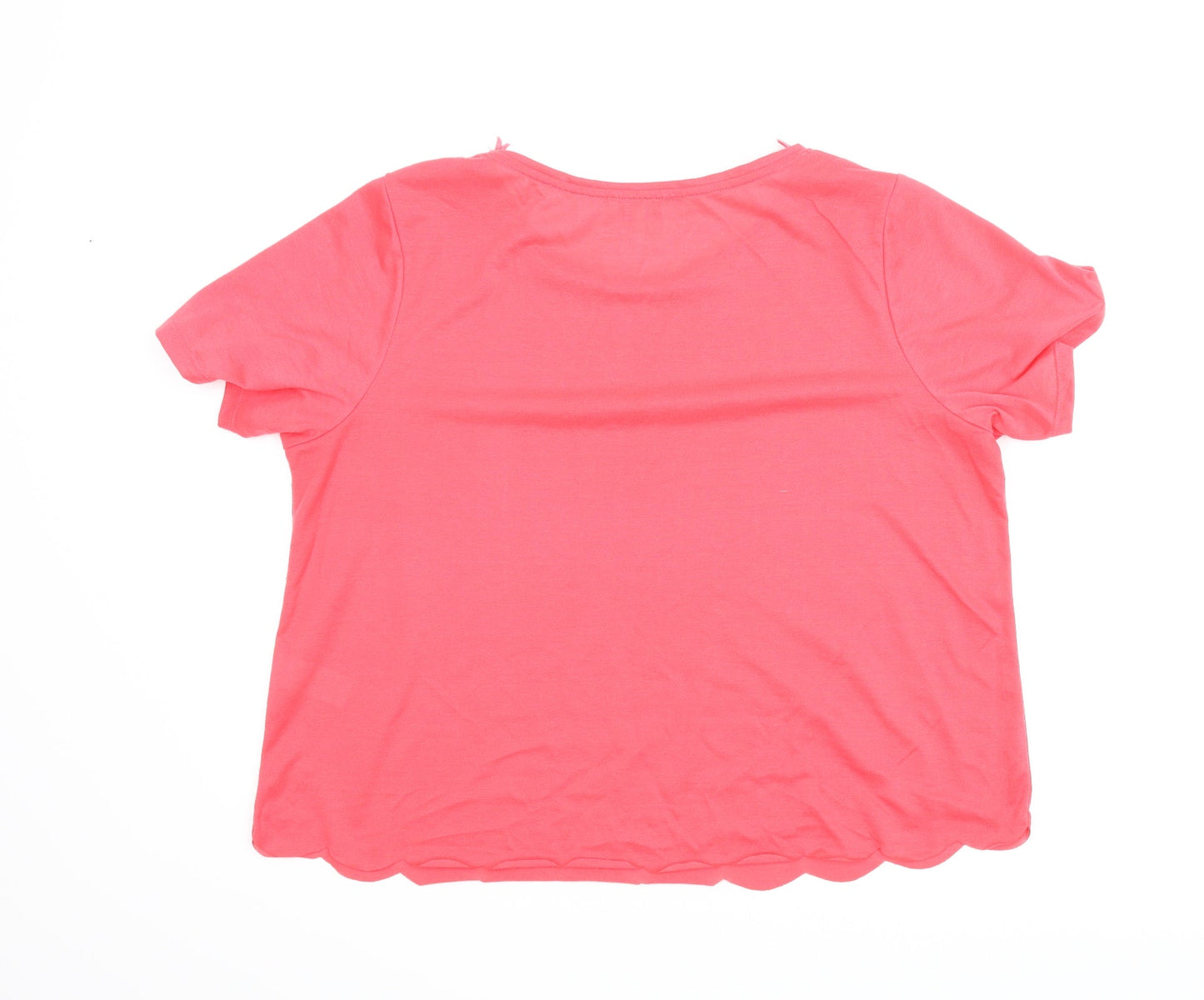 Papaya Womens Pink   Basic Blouse Size 16