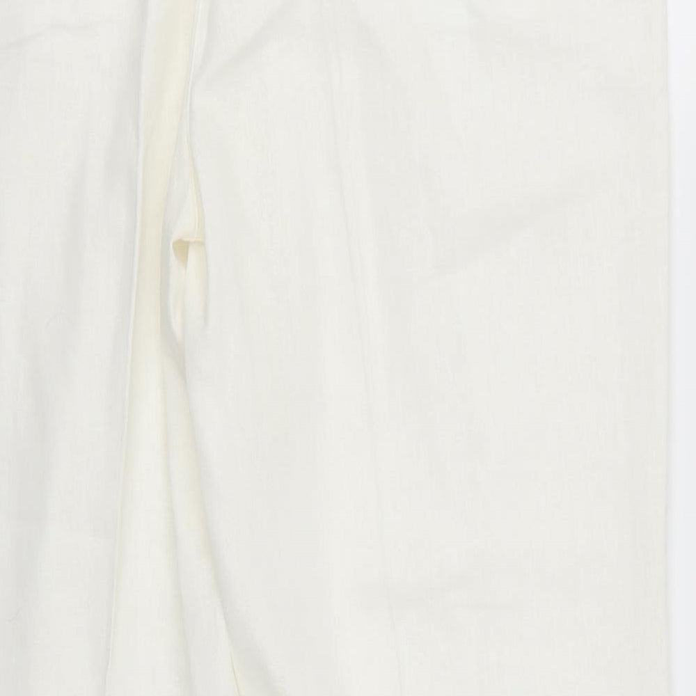 Anna Rose Womens White   Trousers  Size 16 L29.5 in