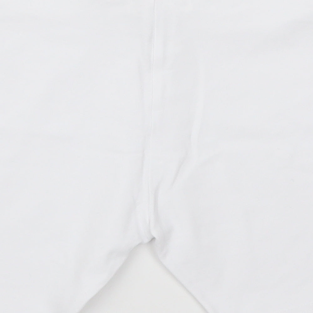 NEXT Girls White   Sweat Shorts Size 13 Years