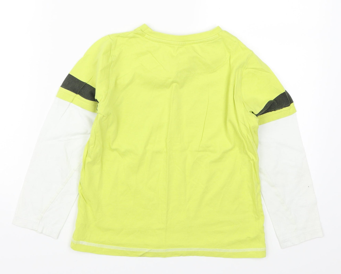 Very Boys Yellow Solid   Pyjama Top Size 7 Years  - Youth