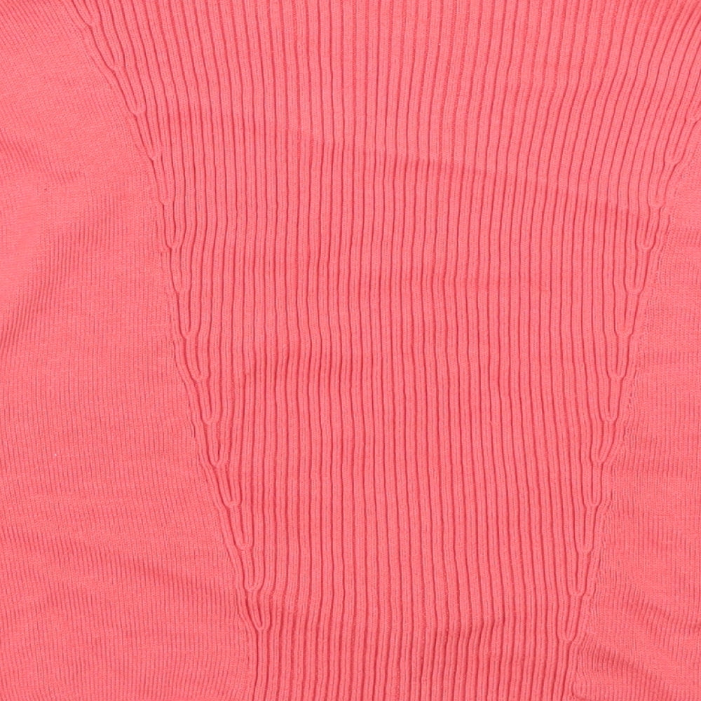 Internacionale Womens Pink   Cardigan Jumper Size 12