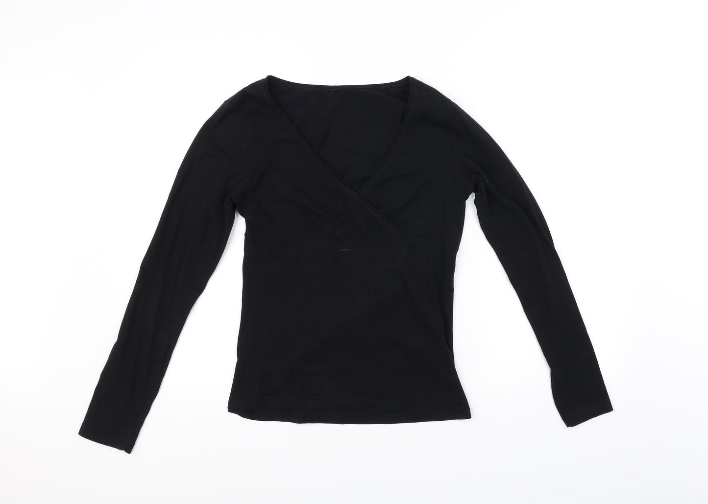 Amisu Womens Black   Basic T-Shirt Size M