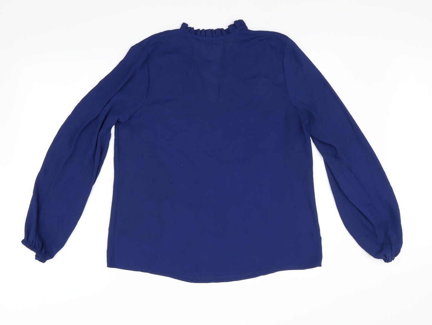 Papaya Womens Blue   Basic Blouse Size 12