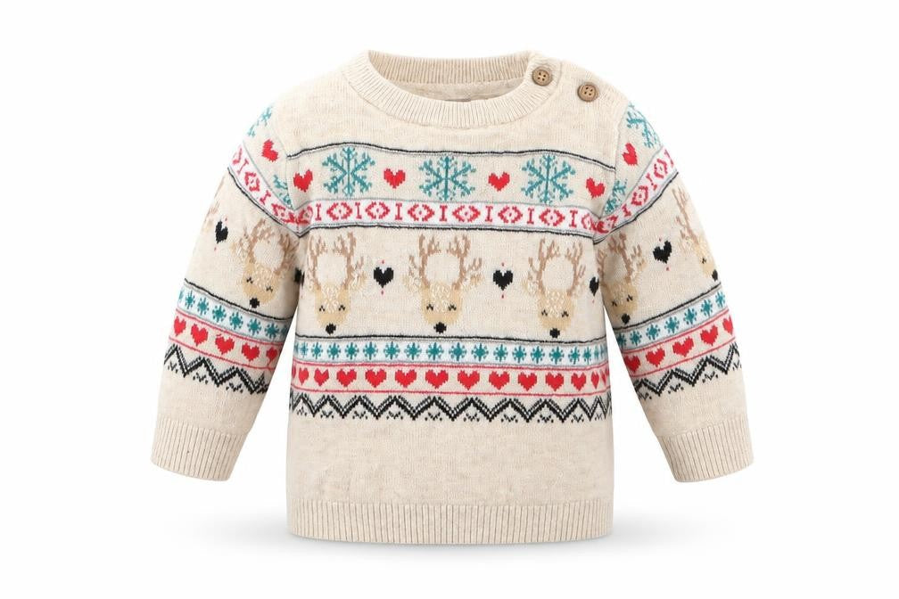 Very Girls Brown  Knit Pullover Jumper Size 0-3 Months  - Winter
