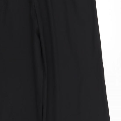 Brand and care label for Nightingales women’s black trousers, size UK 14, 29-inch leg