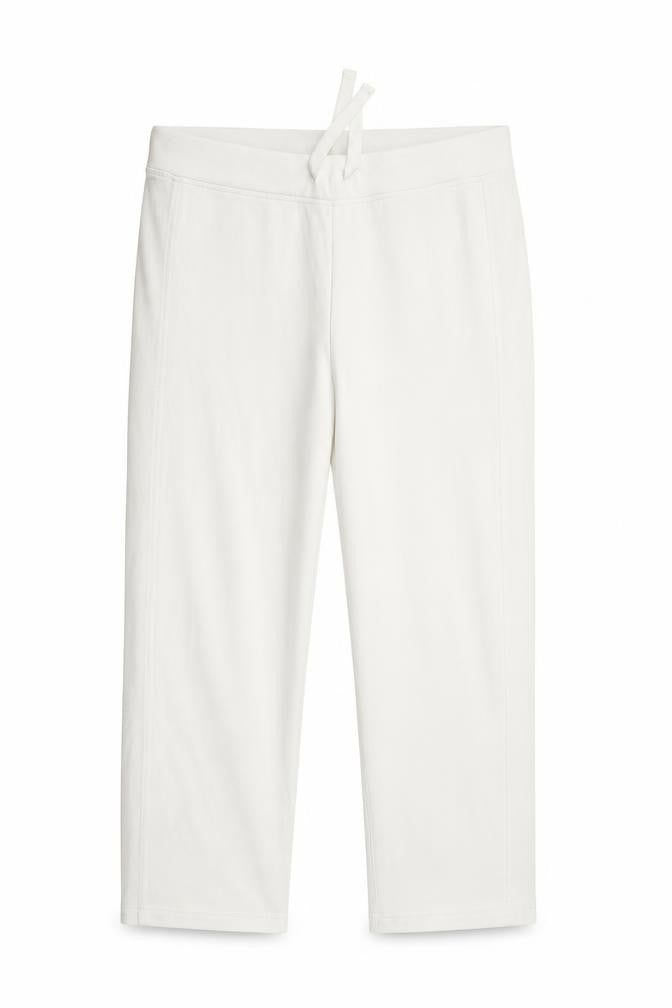 TU Womens White   Sweatpants Trousers Size 12 L21 in