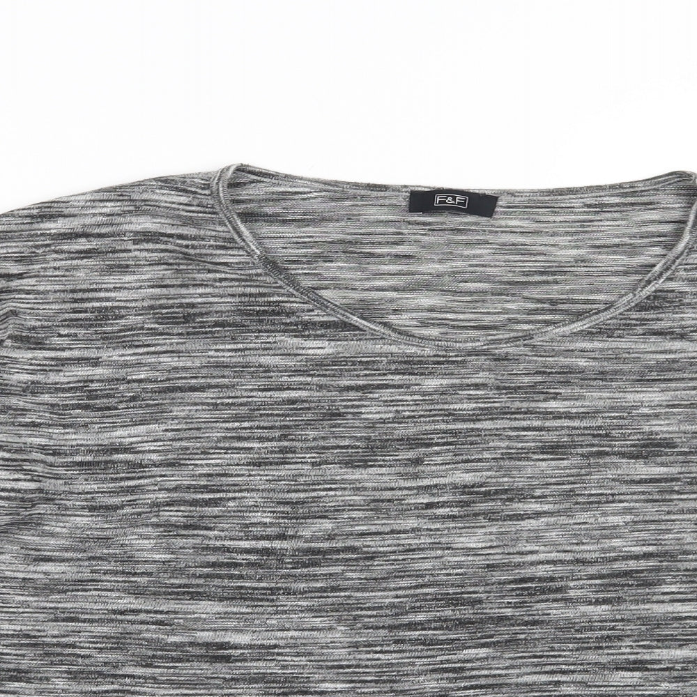F&F Womens Grey   Pullover Sweatshirt Size 16