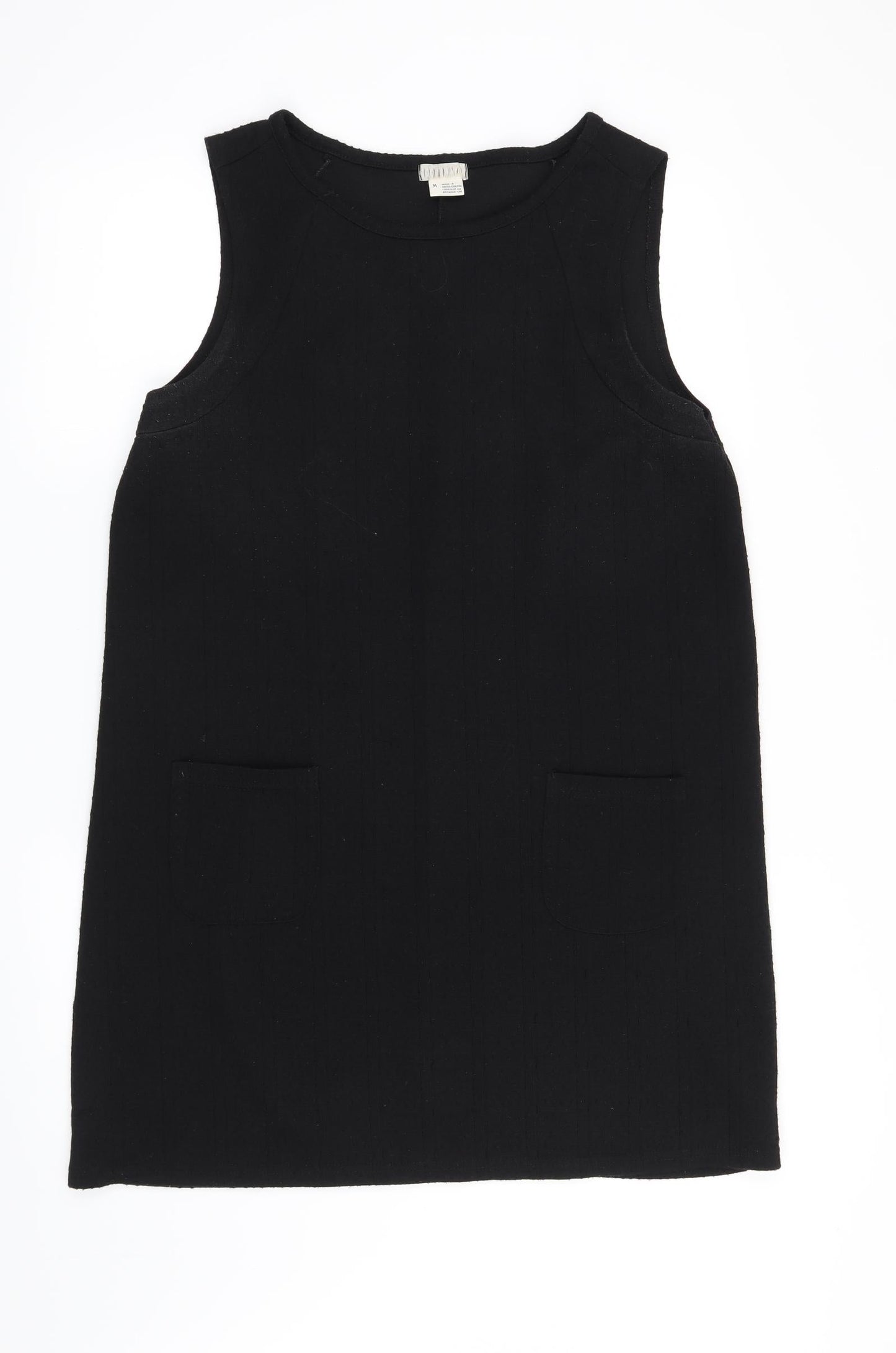 Cooperative Womens Black Geometric  Shift  Size M