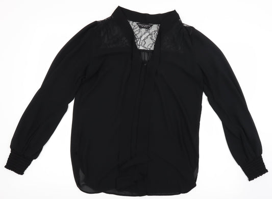 Dorothy Perkins Womens Black   Basic Blouse Size 8