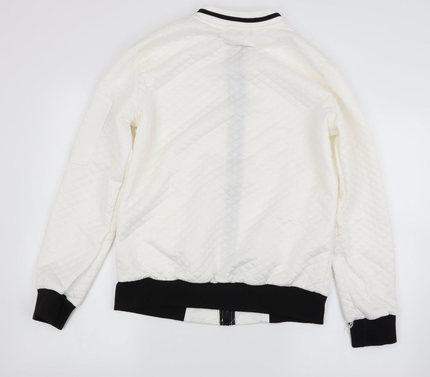 Preworn Womens Ivory Check  Jacket  Size L