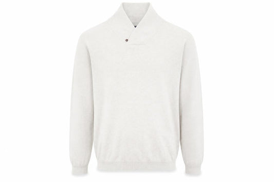 Front view of Topman men’s beige jumper, size L