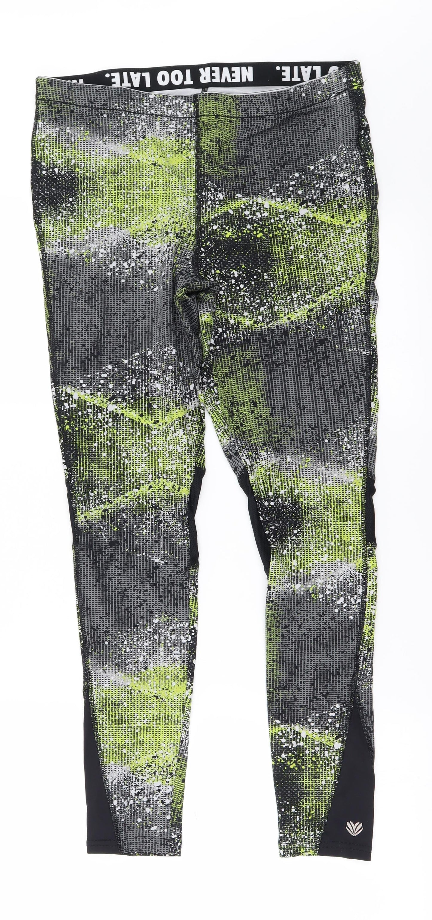 FOREVER 21 Womens Grey   Jegging Leggings Size L L25 in