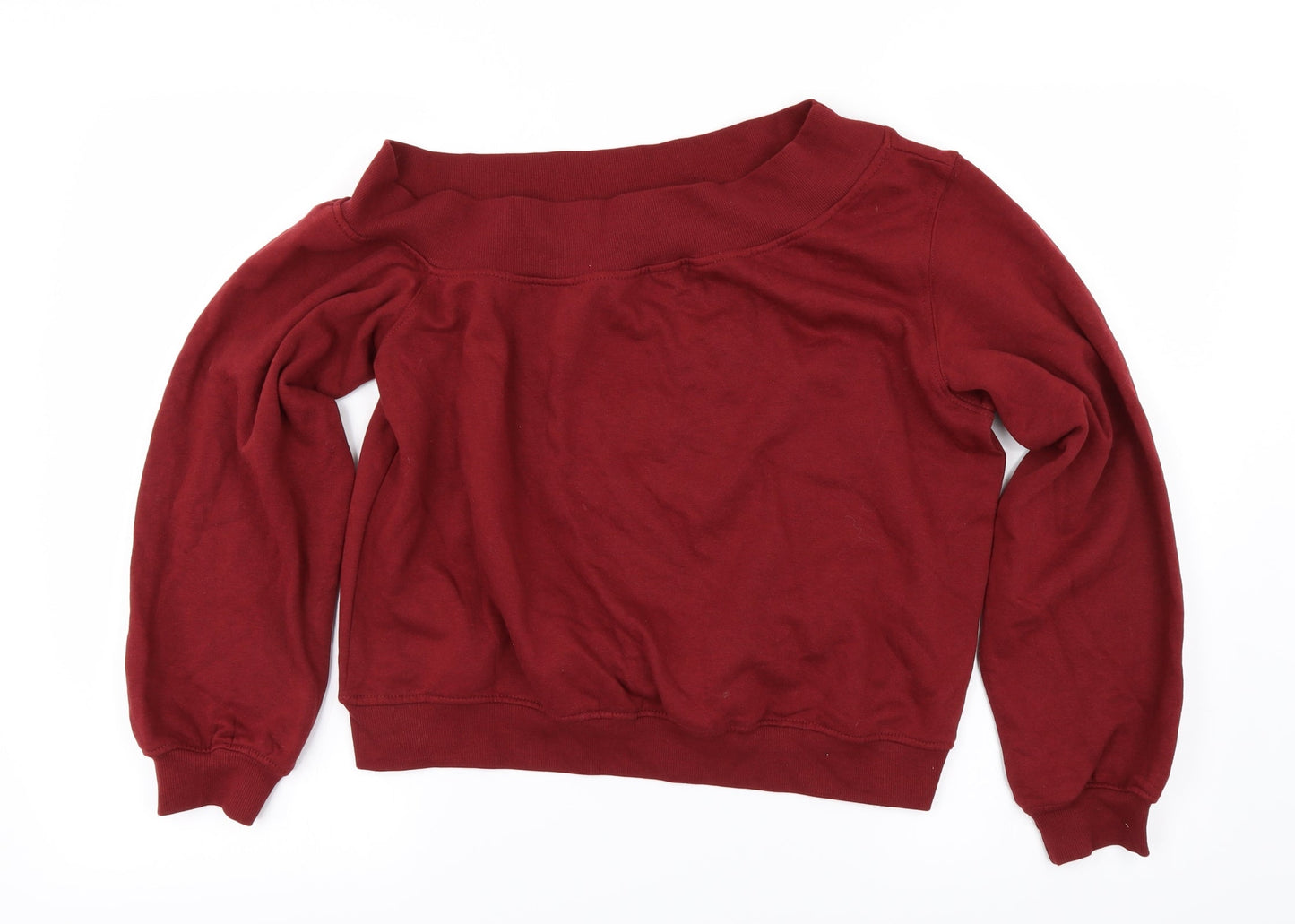 H&M Womens Red   Pullover Jumper Size S
