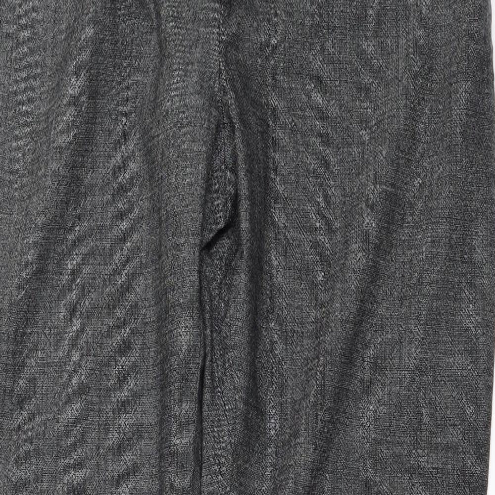 MINUET  Womens Grey   Trousers  Size 14 L26 in