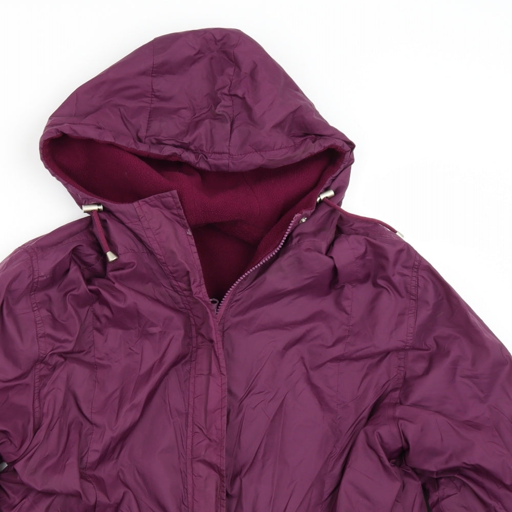 BHS Womens Purple   Jacket Coat Size 12