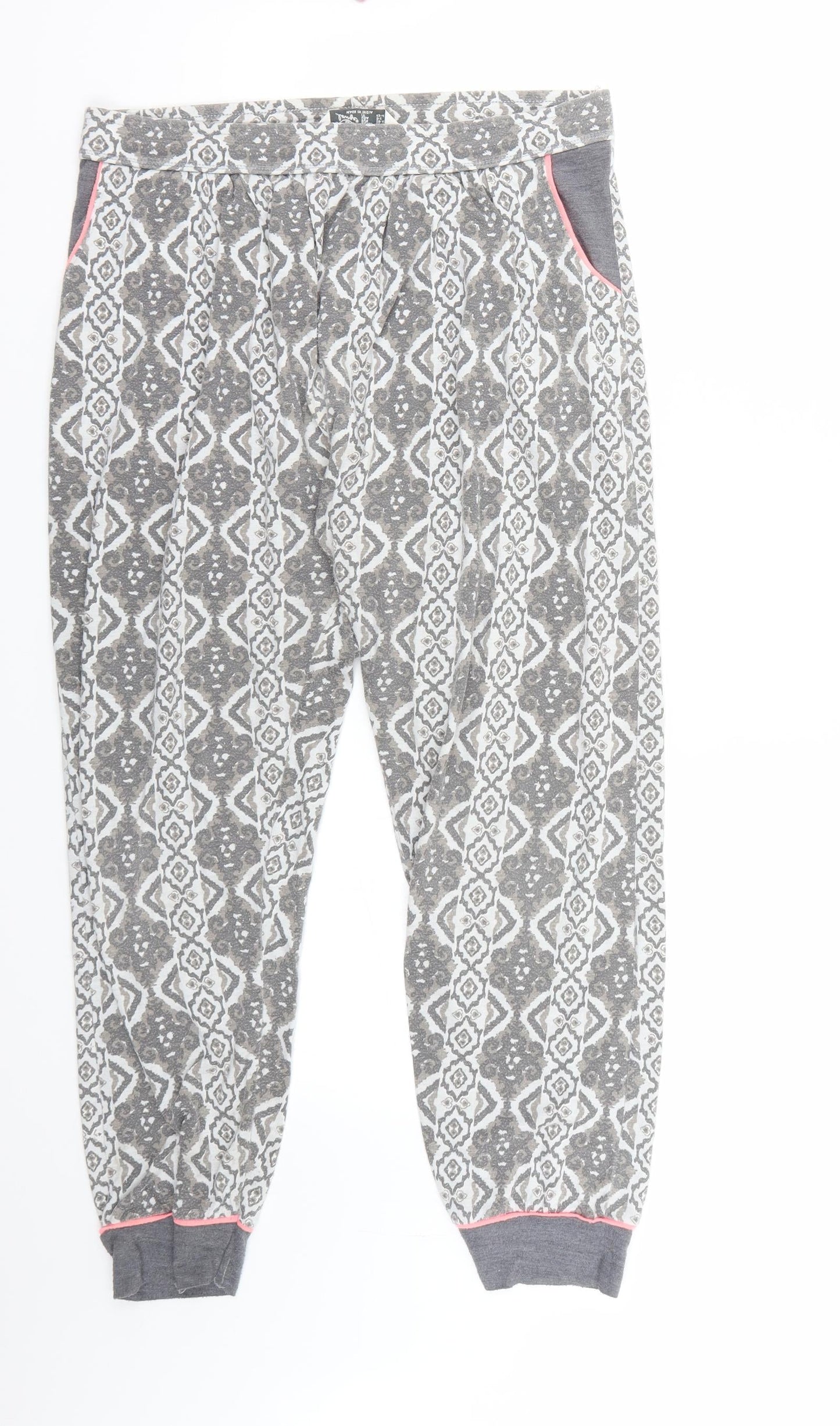 Love to lounge Womens Grey   Capri Trousers Size M L25 in