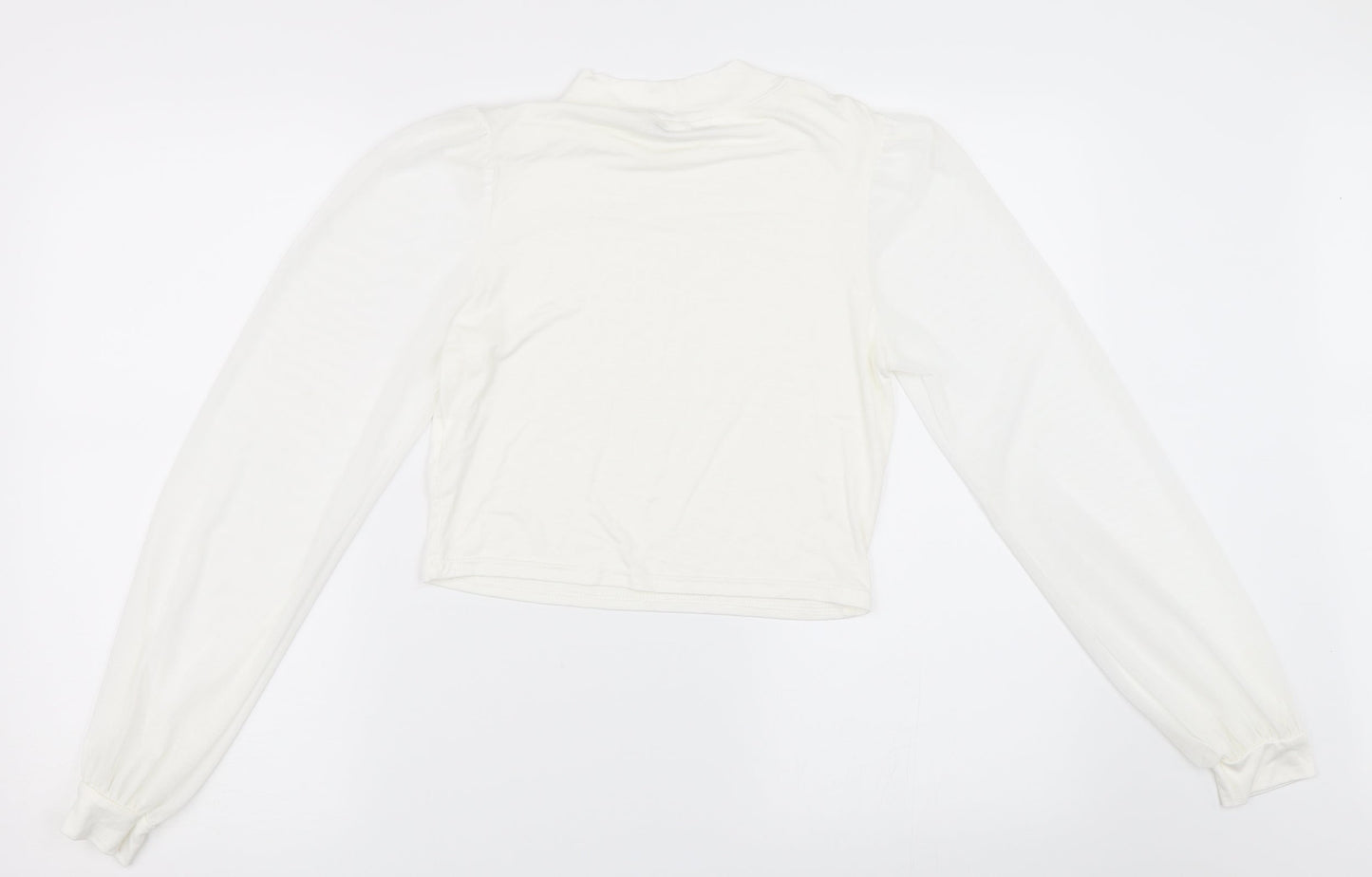 Select Womens Ivory   Basic Blouse Size M