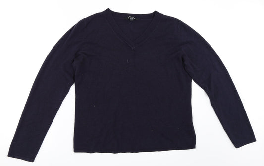 Bonmarché Womens Blue   Pullover Jumper Size 16