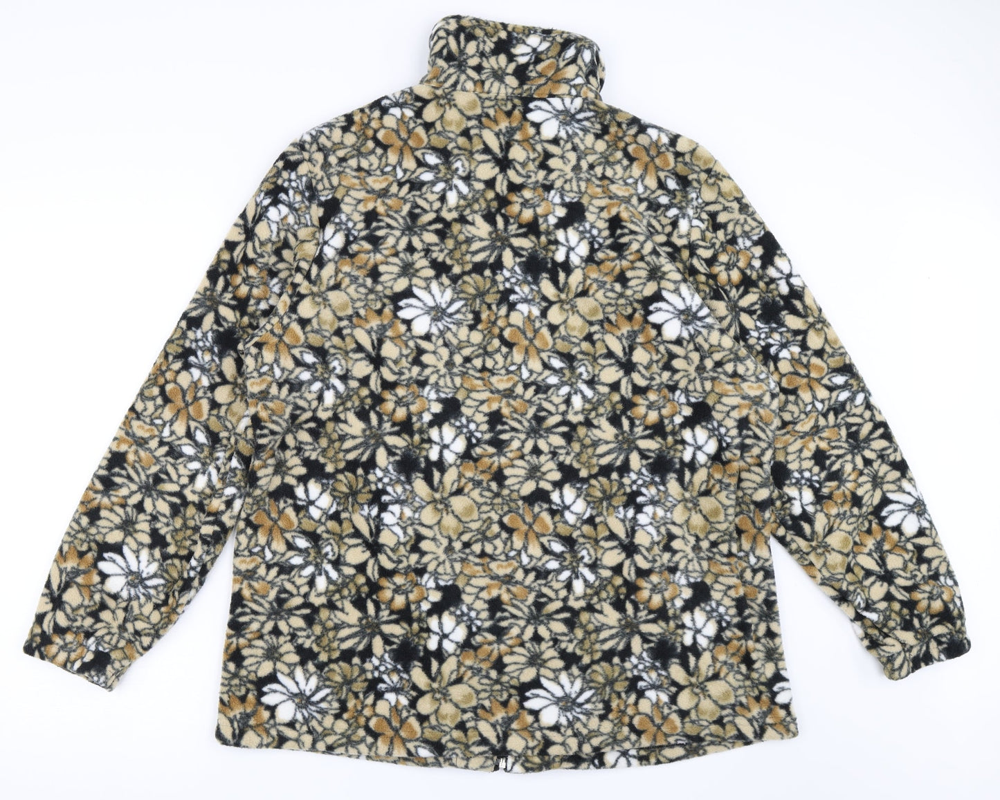 Classics Womens Beige Floral  Jacket  Size 16