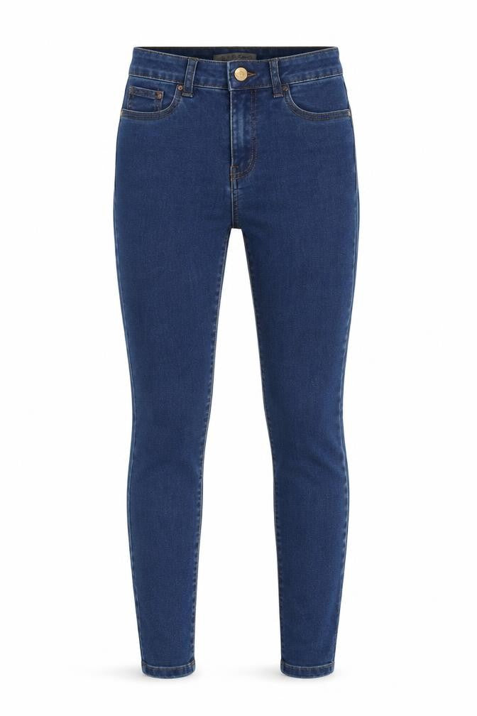 Denim Co Womens Blue  Denim Skinny Jeans Size 6 L29 in