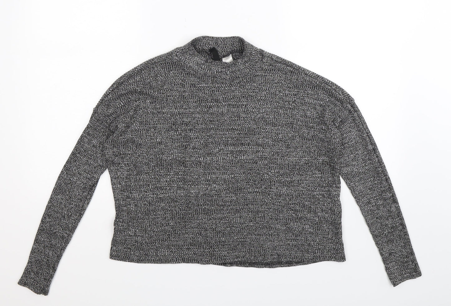Divided Womens Grey  Knit Pullover Jumper Size S