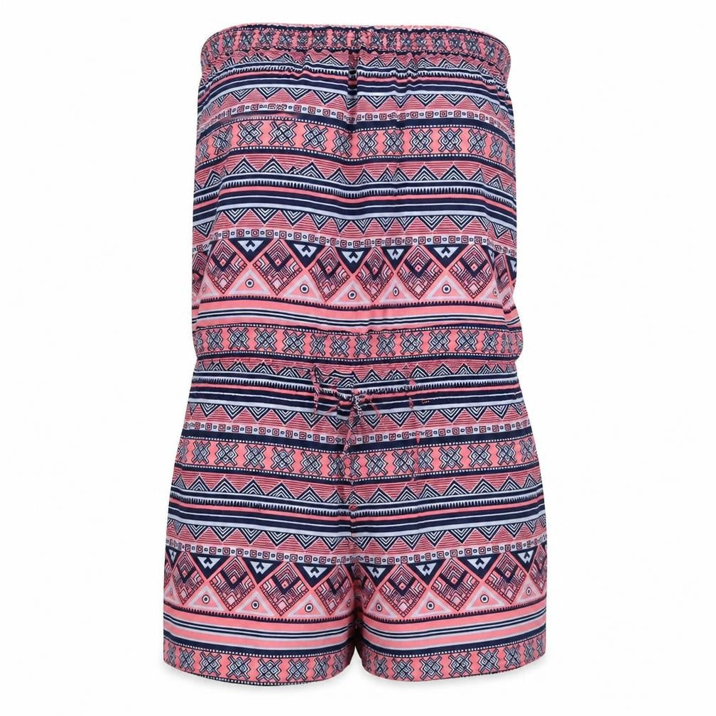 Ocean Club Womens Multicoloured Geometric  Jumpsuit One-Piece Size 8 L3 in