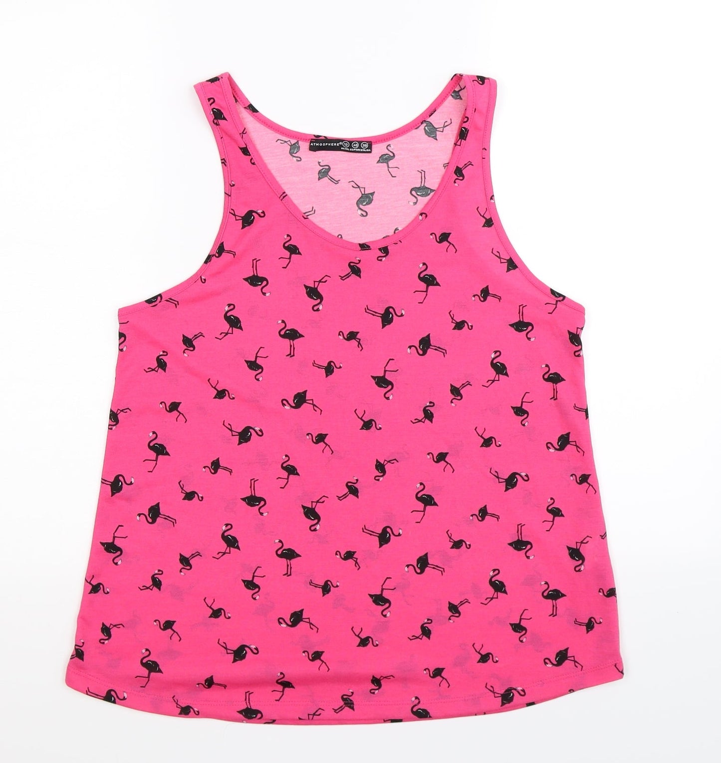 Atmosphere Womens Pink   Basic Tank Size 12