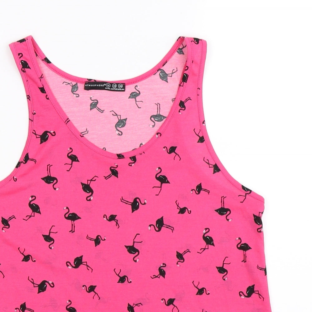 Atmosphere Womens Pink   Basic Tank Size 12