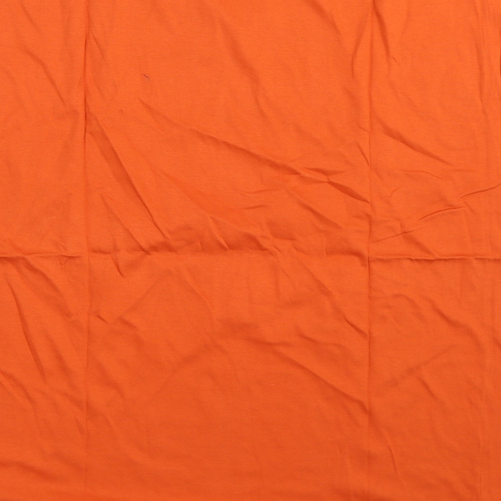 Detail Mens Orange   Basic Tank Size L