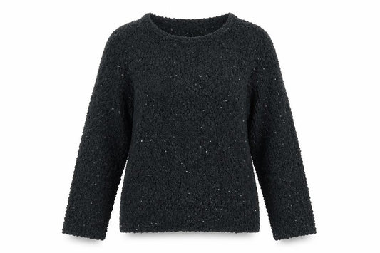 Front view of Vero Moda women’s black jumper, size XL