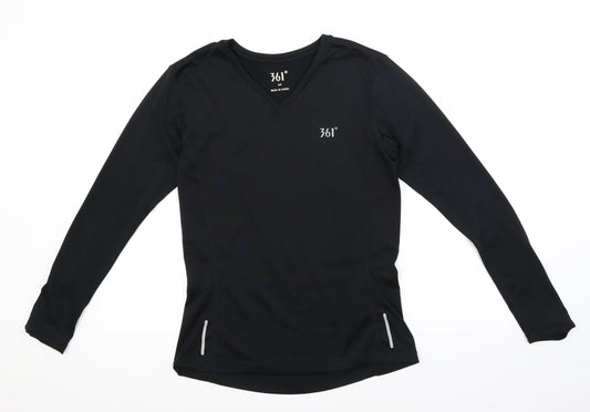 361 Mens Black   Pullover Jumper Size S