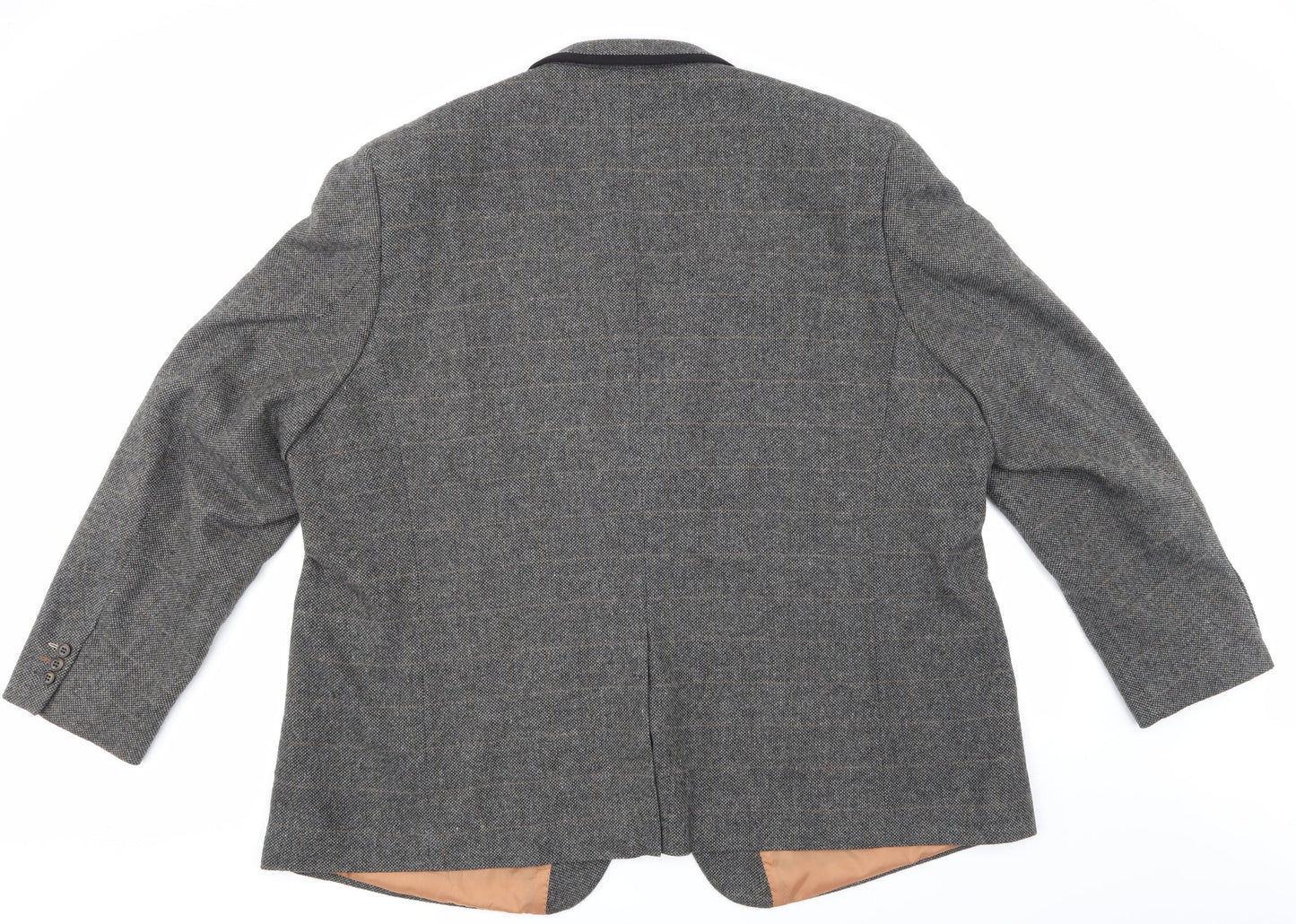 Preworn Mens Beige Check  Jacket Suit Jacket