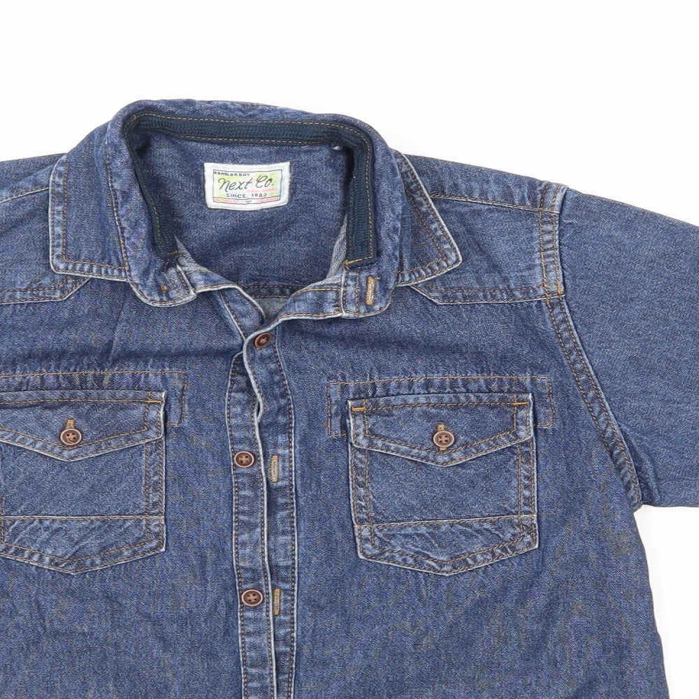 NEXT Boys Blue  Denim Basic Casual Size S