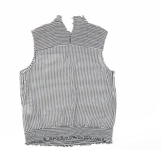Atmosphere Womens Multicoloured Striped  Basic Blouse Size 10