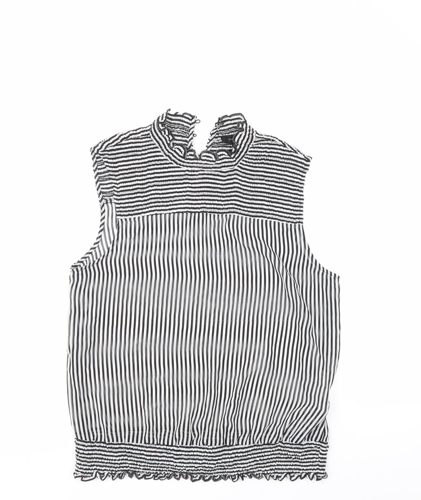 Atmosphere Womens Multicoloured Striped  Basic Blouse Size 10