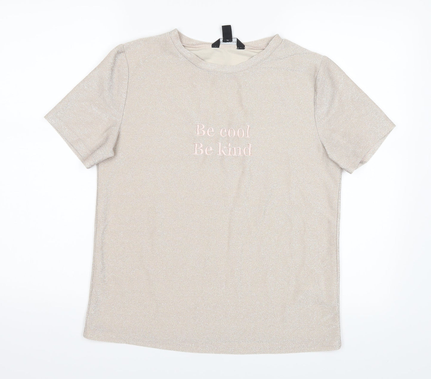 New Look Womens Silver   Basic Polo Size 12