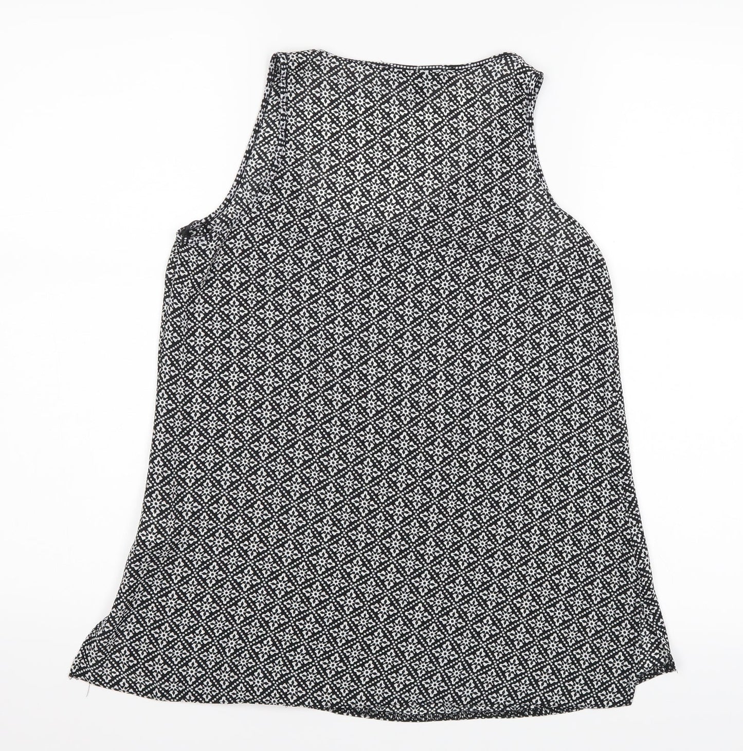 Primark Womens Black Polka Dot  Basic Blouse Size 4