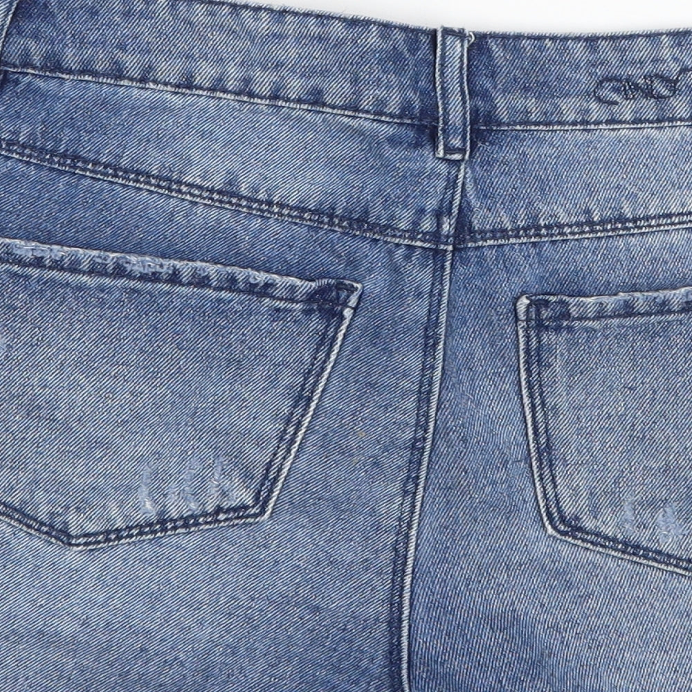 Only Womens Blue   Cut-Off Shorts Size 26