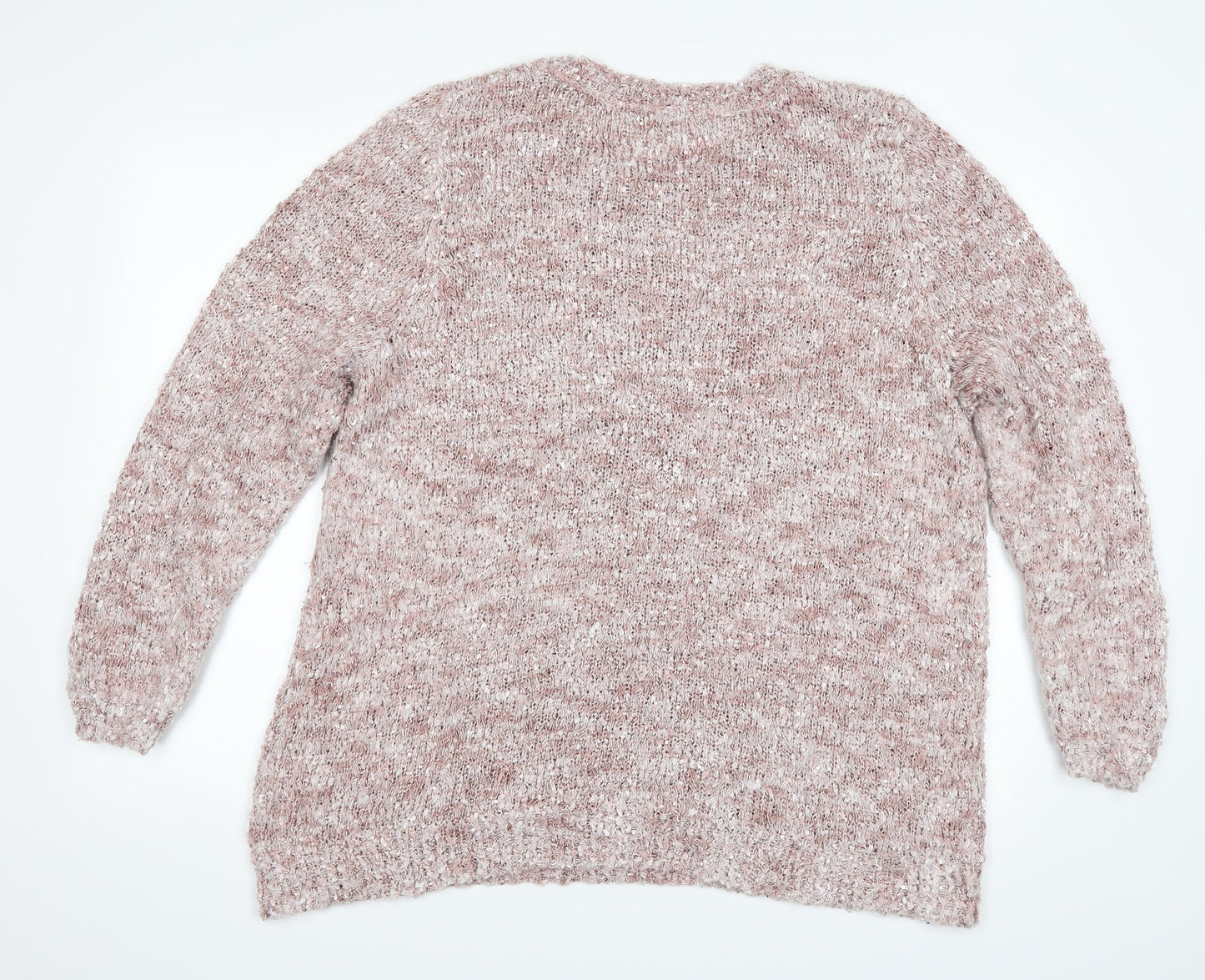 BM Womens Pink   Pullover Jumper Size XL