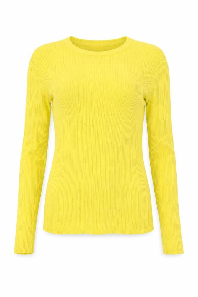 Primark Womens Yellow   Pullover Jumper Size M