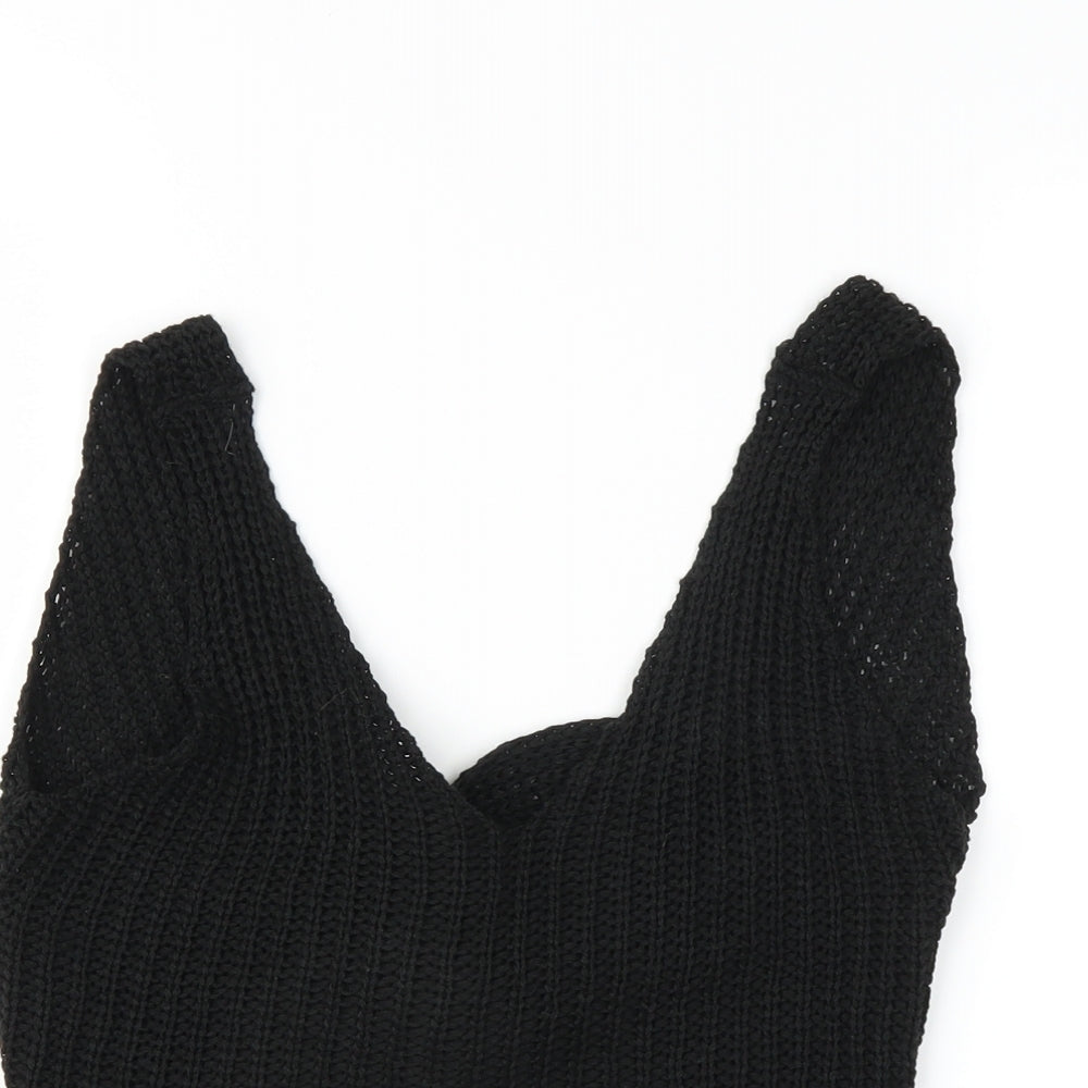 New Look Womens Black   Pullover Jumper Size S