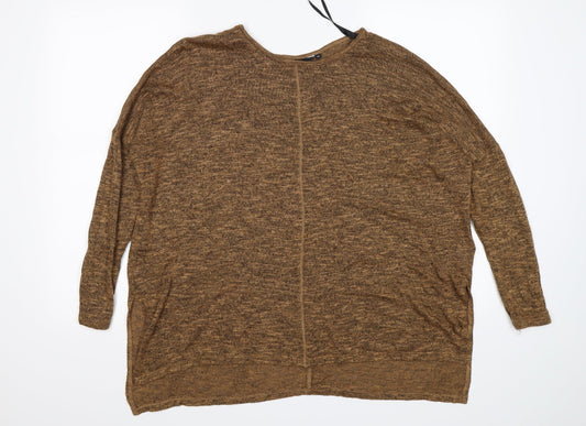 New Look Womens Brown   Pullover Jumper Size 12